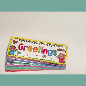 Greeting English Greeting Methods School Interaction Methods Classroom Decoration Innovative English Word Cards