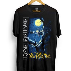 Kaos band Iron Maiden Fear Of The Dark heavy metal distro