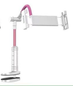 🔥ใหม่🔥ที่ตั้งมือถือและไอแพดหนีบขอบโต๊ะปรับโยกได้ด้านบนดัดงอได้ตามความต้องการ📱   มี2สี ดำ/ขาว