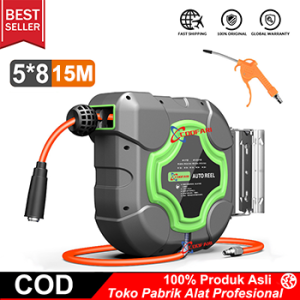 Gulungan Selang Saluran Udara Otomatis 15m: Spesifikasi & Manfaat