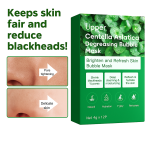 Updo Centella Asiatica Bubble Mask for All Ages  Refreshing  Blackhead Removal  Soothing Repair
