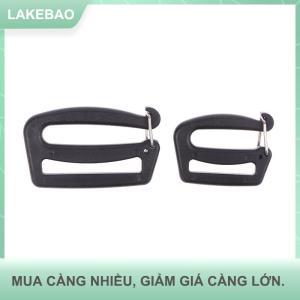 【LAKEBAO】 10pcs DIY G Móc vải khóa nhanh chóng phát hành 25 38mm Ba Lô Túi clip cho hành lý bao Đi Bộ Đường Dài Ba lô dây đeo ngoài trời