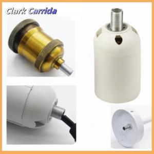 [Clark Carrida] 10pcs M10 Đèn Răng Ống Kim Loại Hollow Threaded Ống Vít Nut Đèn Cap Mạ Kẽm Đèn Chùm Kết Nối Rod Cố Định Cơ Sở