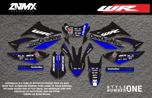 Decal wr155 / decal stiker wr155 / decal supermoto full body bisa custom