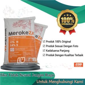 Pupuk Amonium Sulfat Meroke  ZA 1 kg Repack
