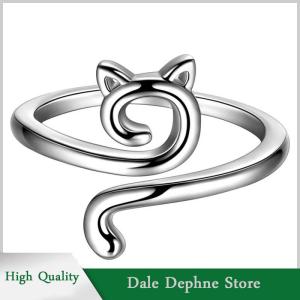 [Dale Dephne] แหวนไหมพรมปรับขนาดได้แหวนโครเชต์หูแมวเครื่องมือควบคุมความตึงวงแหวนสำหรับผู้เริ่มต้นถักโครเชต์