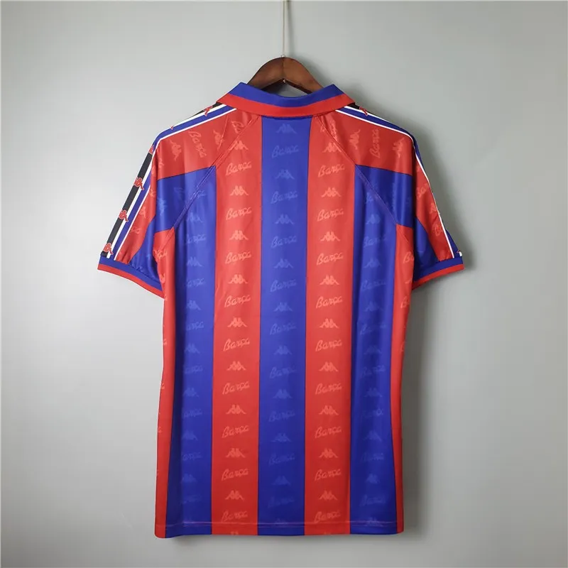 96-97 Barcelona Home Away Retro Soccer Jersey Football Lazada