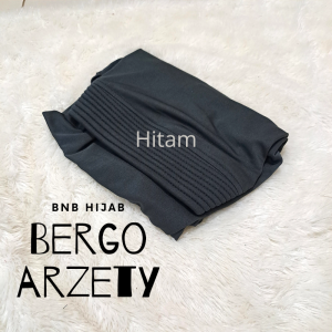 BERGO ARZETY KERUDUNNG INSTAN SPANDEK JERSEY ZOYA HIJAB PET BELAH SAMPING