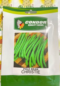 Christie Pole Bean Seeds (10g) by Condor