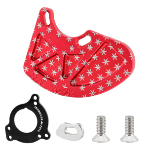 Loại nặng bashguard Xe Đạp Bánh Xích bảo vệ bánh xe Xích bảo vệ cranks Nhẫn bùn bảo vệ Bìa