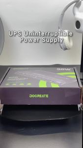UPS Battery Backup Uninterruptible Power Supply for Router with LCD Display 36W Multi Voltage Output 5V9V12V15V24V DC