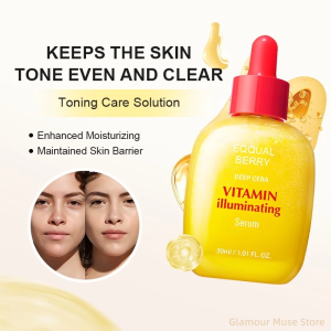 hot Korean Skincare Vitamin Illuminating SerumNiacinamide 4%Hyaluronic Acid Brightening Vitamin C Face Serum Uneven Tone Care 30ml