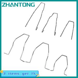 ZHANTONG 6PCS kim loại đèn pha Bóng đèn mùa xuân clip cho H1 H3 H4 H7 xe đèn pha ánh sáng bóng đèn người lưu giữ mùa xuân clip khóa