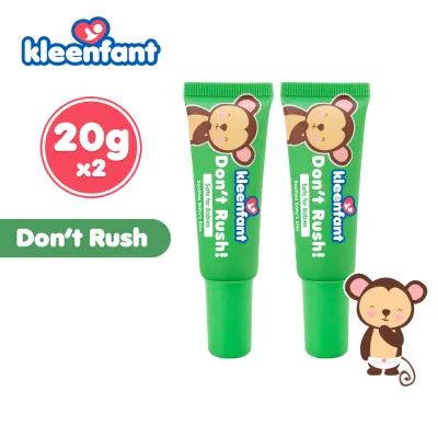 Kleenfant Dont Rush (20g) Pack of 2 Hypoallergenic Baby Needs Skin Care Babies Nappy Rashes