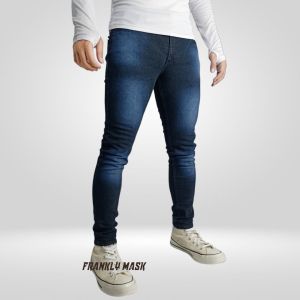 Celana Panjang Slimfit Jeans Pria Melar Elastis Celana Jeans Pensil Pria