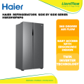 HAIER  Refrigerators  Side By Side Series HSR3918FNPG. 
