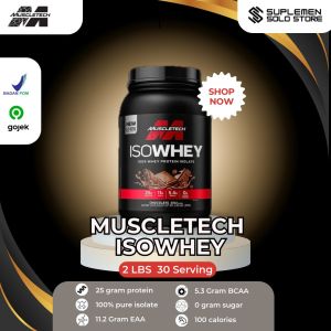 Muscletech Isowhey Protein Isolate 100% Whey 2Lbs