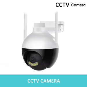 V380 Pro Kamera CCTV WiFi 1080P Lensa Ganda Kamera Jaringan Tahan Air Luar Ruangan 360 ° CCTV PTZ Kamera Ponsel Jarak Jauh