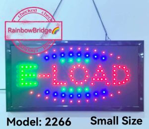 E-LOAD - RAINBOW BRIDGE LED SIGNAGE (New-Small-Large) #SIZE: W48cm & W60cm BIG