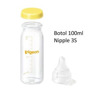 Pigeon Preemie Glass Bottle For Low Birth Weight Babies Botol Susu Bayi Prematur