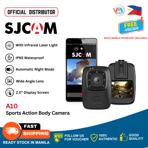 SJCAM A10 Body Camera Portable Wearable Multi Purpose Wifi Gyro Stabilization Infrared Action Camera Security Camera B/W Switch Night Vision Laser Positioning IP65 Waterproof Rainproof DVR Cam Sports Video Action Cameras Bodycam  Long Battery Life - VMI