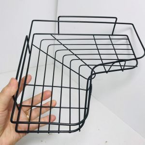 Kệ Góc Nhà Tắm Dán Tường Thông Minh Bằng Sắt  Kích thước: 36 x 26.7 x 6cm dieulinhshop
