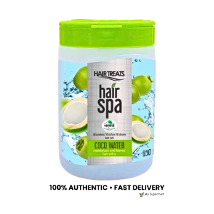 Hair Treats Hair Spa Coco Water 650g 250g Moisturizing Hydrate Smooth Shiny Refreshing Hair Care