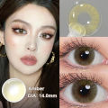 【0.00~-6.00】Magister Contact Lens Roze/Nude Brown Natural 14mm Contacts Lens 2Pcs/Box 6 Months Use Original Korea Lens  美瞳 Contact Lenses with Power. 