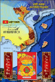 Lịch Tết 2026 Mẫu lịch " Vươn Mình Bước Vào Kỉ Nguyên Mới " với chất liệu gỗ cao cấp bọc viền nhiều kích thước