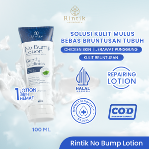 Rintik Skincare - No Bump Lotion / Lotion Tubuh Kulit Bruntusan & Chicken Skin 100ml