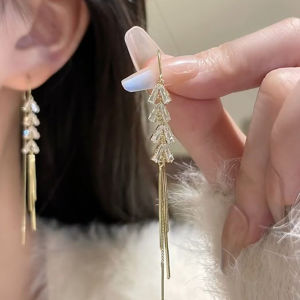 Bông tai nữ dễ thương đáng yêu - bông tai đi tiệc sang chảnh bông tai mạ vàng QL992 khoen tai nữ bông tai thời trang phụ kiện trang sức bông tai nữ hàn quốc đi tiệc hoa tai nữ hàn quốc BSTKD - [NaLa Shop]