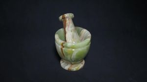 Sacesr Marble Mortar and Pestle Set Garlic Crusher & Grinder Bowl for KitchenMortar and Pestle Set Herb Grinder Spice Grinder 6K4N7
