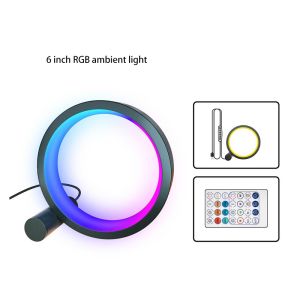 LED Night Light Smart Desktop Atmosphere Lamp Remote Bluetooth Mood Lights For Home Bedroom Computer Desk Decor 2023 Christmas