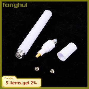 fanghui Empty Refillable Pen Blank 3-6Mm Double Head Reversible Nib Paint Pen Fine Nib Marker Aluminum Pipe Paint Pen Accessories