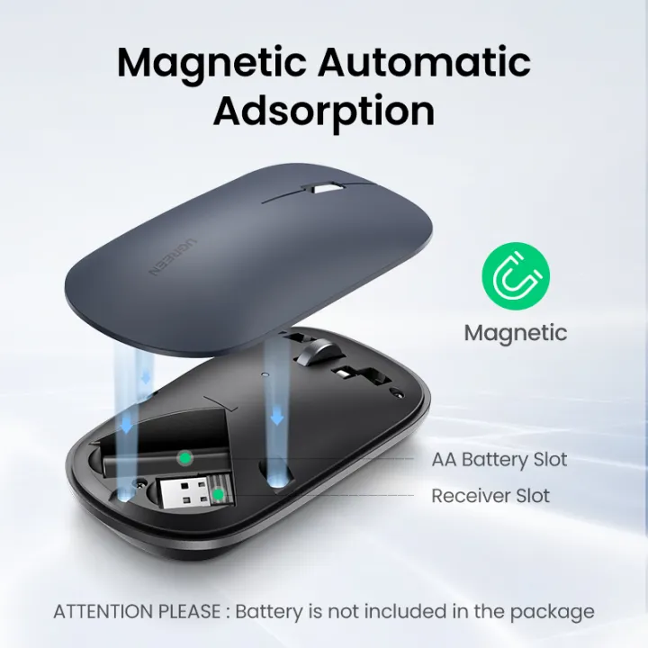 UGREEN%20Wireless%20Mouse%204000%20DPI,%20Silent%20Buttons,%203cm%20Thin%20Slim%202.4%20GHz%20with%20USB%20Mini%20Receiver%20Ambidextrous%20PC%20/%20Mac%20/%20Laptop%20-%20Image%207
