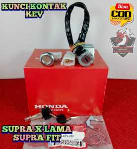 KUNCI KONTAK SATU SET HONDA KEV SUPRA X LAMA SUPRA FIT KUALITAS ASLI ORIGINAL KEY SET KONCI STOP KONTAK