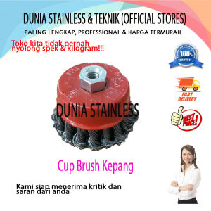 Cup Brush sikat mangkok kepang