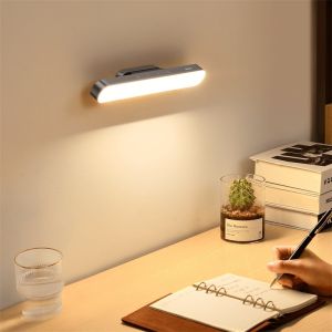 Baseus Magnetic LED Lamp USB Night Light Rotatable Wardrobe USB Lamp Stepless Dimming USB Chargeable Desk Lamp Book Light