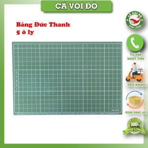 Bảng đen viết phấn có kẻ ô 4 ôly/ 5 ôly Đức Thanh