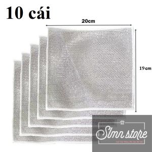 Khăn Lau Bếp Dây Kim Loại Lau Bồn Rửa Chén Cọ Rửa Xoong Nồi Chén Bát Tấm Cọ Rửa Đa Năng Không Mài Mòn. TD1-Kruachenkc