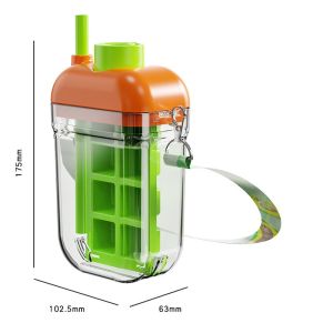 💕Take the Ice Pot with You When You Go Out💕Removable Rotating Ice Tray for Home Use Two-in-One Press Ice Tray Zero Touch Ice Creative Ice Making