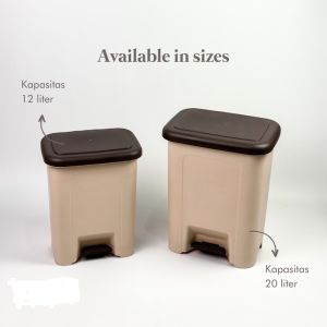 LOVENIA Tempat Sampah Injak / Injek 12 Liter 20 Liter