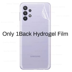 BACK JELLY REDMI NOTE 8 PRO REDMI NOTE 8 REDMI NOTE 7 ANTI GORES BELAKANG CLEAR BENING HYDROGEL PLASTIK JELL