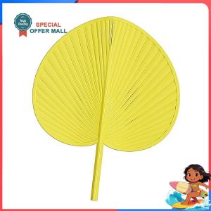 【Special Offer】Old Style Palm Leaf Fan Handcrafted Woven Bamboo Banana Leaf Summer Fan for Park Outdoor Elderly Kids Cooling Breathable Non Toxic Natural Material Durable Thickened Chinese Vintage Hand Fan