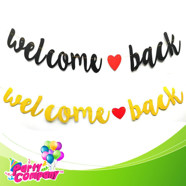 Welcome Back To Script Welcome Back Script Banner | Lazada PH