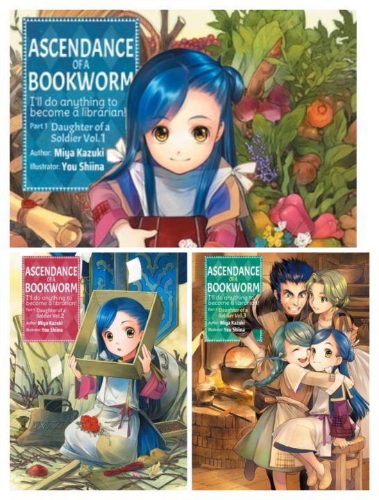 Ascendance of a Bookworm: Part 1 Volume 1-3 | Lazada