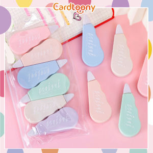 Isi 6 Pcs Tip Ex Roll / Tipex / Correction Tape Pita Koreksi Lucu Imut Polos Motif Bunga warna warni
