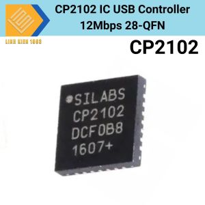 CP2102 IC USB Controller 12Mbps 28-QFN