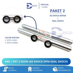 44D (PROMO HEMAT) PAKET 2 AS SHOCK DEPAN + SEAL SHOCK XEON RC GT / XEON KARBU / SOK / SKOK / SIL