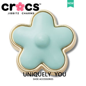 jibbitz cross charm หัวเข็มขัดโลหะ Pearl Bow Chain DIY ตกแต่งรู เพิ่มสไตล์แฟชั่นรองเท้า อุปกรณ์เสริม จิ๊บบิท ตัวติดรองเท้า cross